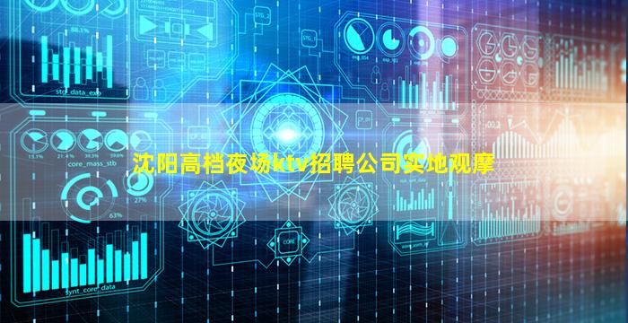 沈阳高档夜场ktv招聘公司实地观摩